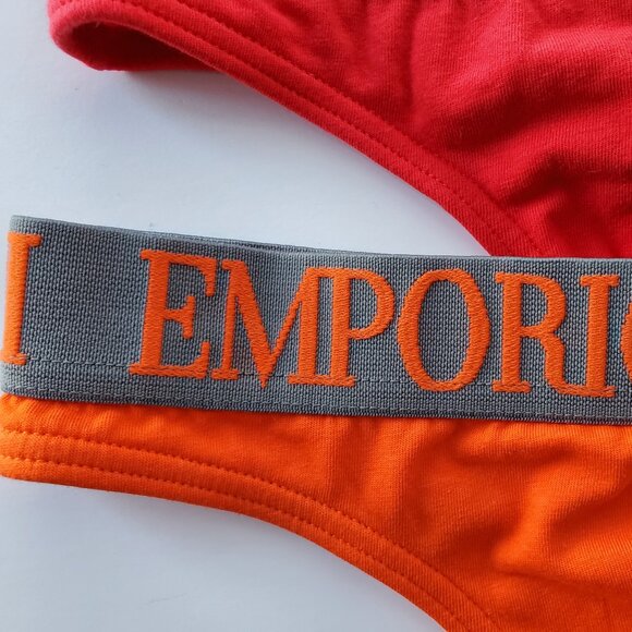 EMPORIO ARMANI MEN's Thong Underwear - Medium - Three Pairs - NTWs - Picture 4 of 16